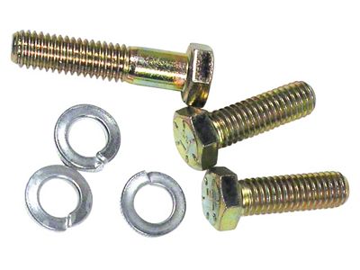 CA Starter Bolts; 3-Pieces (56-62 Corvette C1)