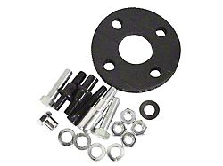 CA 1963-1982 Corvette Steering Column Coupler Repair Kit - Includes Rubber Insert and Hardware