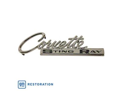 CA Stingray Rear Emblem (63-65 Corvette C2)