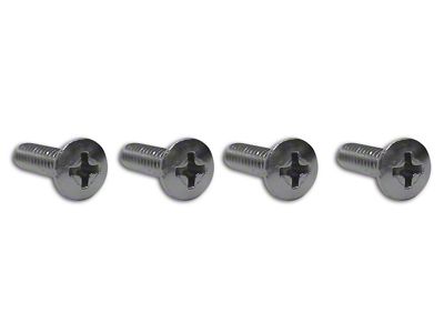 CA Sun Visor Screws; 4-Pieces (59-67 Corvette C1 & C2)