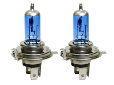 CA 1984-1996 Corvette Super White Halogen Headlight Bulbs - 100/90 Watt