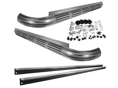 CA Sweet Thunder Aluminized Side Exhaust System; GM Sound (65-67 Big Block V8 Corvette C2 w/ 2.50-Inch Exhaust Manifolds)