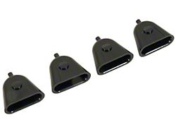 CA 1968-1982 Corvette T-Top Alignment Housing Bushing - Black 4pc Set