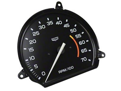 CA Tachometer; 5500 RPM Redline (78-79 350 L48 V8 Corvette C3)