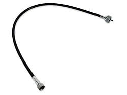 CA 1965-1968 Corvette Tachometer Cable. Black Case