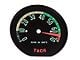 CA 1961-1962 Corvette Tachometer Face Hi RPM