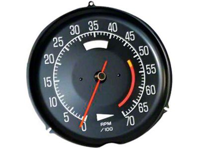 CA 1975-1977 Corvette Tachometer - L82 - 5600 Redline with AC