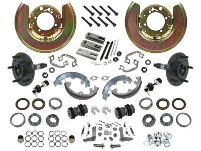 CA 1975-1982 Corvette Trailing Arm and Parking Brake Rebuild Kit - with New Spindles