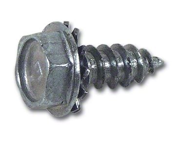 CA 1966-1967 Corvette Transistor Ignition Ground Screw. To Radiator Support