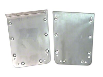 CA 1958 Corvette Trunk Floor Access Plates. Steel