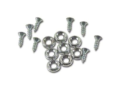 CA 1956-1959 Corvette Trunk Liner Screws and Lockwashers