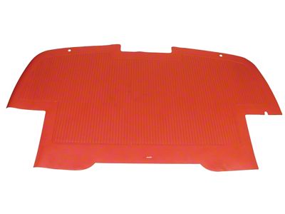 1961-1962 Corvette Trunk Mat. Red - Exact Reproduction