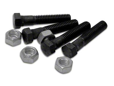 CA 1968-1982 Corvette Upper A-Arm Shaft Bolt and Nut Kit. 8 Piece