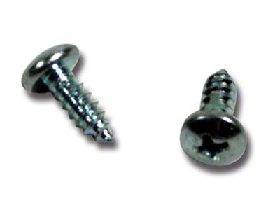 CA Vent Cable Mount Screws; 2-Pieces (63-64 Corvette C2)