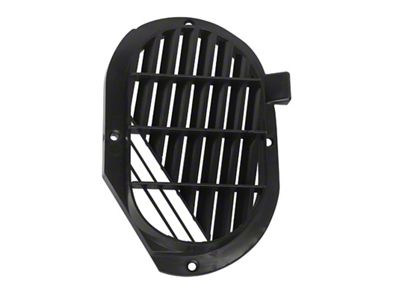 CA Vent Grille; Passenger Side (63-67 Corvette C2 w/o A/C)