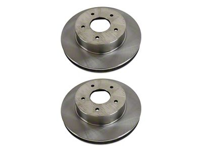 Vented Rotors; Front Pair (65-66 Corvette C2 w/ 4-Wheel Disc Brakes; 67-82 Corvette C2 & C3)