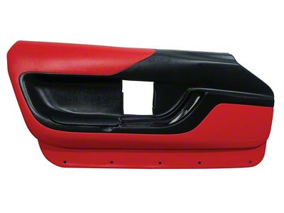 CA Vinyl Door Panel; Driver Side (94-96 Corvette C4 Coupe)