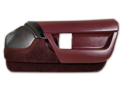 CA Vinyl Door Panel; Passenger Side (90-93 Corvette C4)