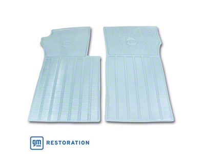 Vinyl Floor Mats; Clear (63-67 Corvette C2)