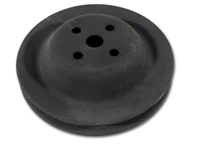 CA 1968-1970 Corvette Water Pump Pulley. Single - Smog Add-On