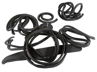 CA Weatherstrip Kit; 16-Pieces (1958 Corvette C1)