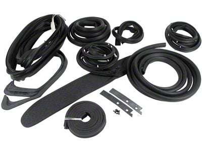 CA Weatherstrip Kit; 16-Pieces (59-60 Corvette C1)