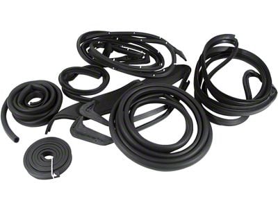 CA Weatherstrip Kit; 16-Pieces (61-62 Corvette C1)