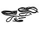 CA Weatherstrip Kit; 8-Pieces (56-57 Corvette C1)