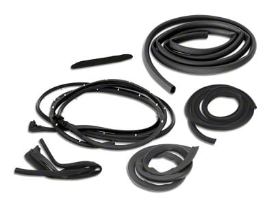 CA Weatherstrip Kit; 8-Pieces (1959 Corvette C1)