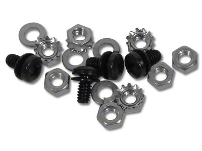 CA 1963-1967 Corvette Window Roller Track Fastener Set