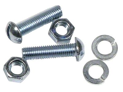 CA Wiper Motor Mount Plate Screws; 6-Pieces (56-62 Corvette C1)