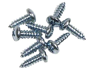 CA Wire Cover Floor Plate Screws; 8-Pieces (58-62 Corvette C1)