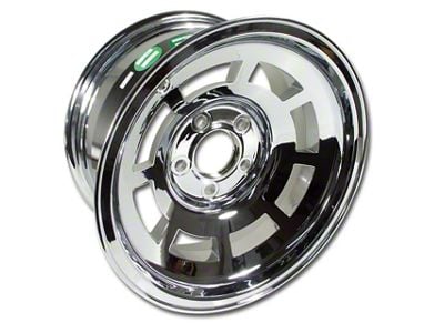 CA YJ8 Chromed Aluminum Wheel; 15x8 (76-82 Corvette C3)