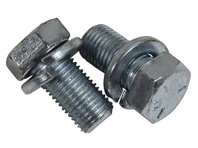 CA Crankshaft Pulley Bolts with Lock Washers (69-82 Corvette C3)