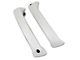 CA ABS Plastic Inner Door Handles; White (1965 Corvette C2)