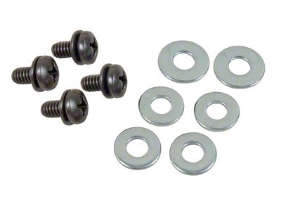 CA Rear Window Run Screw and Washer Set (63-67 Corvette C2)