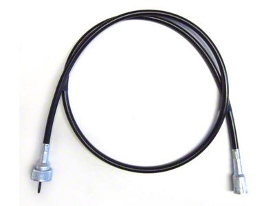 CA Clip On Speedometer Cable; 46-Inch (69-92 Camaro)