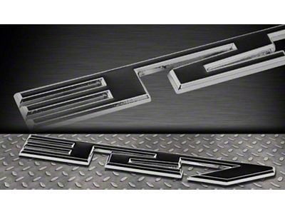 CA Aluminum Billet Emblem; 350; Chrome (Universal; Some Adaptation May Be Required)