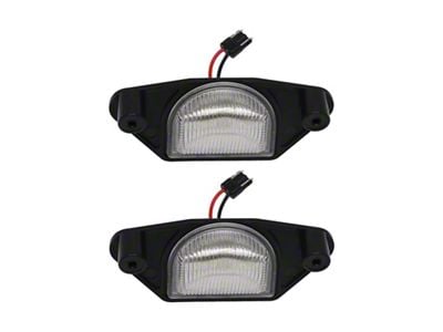 Ultra Bright LED License Plate Light Assembly (84-96 Corvette C4)