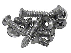 CA Headlight Bezel Screws; 12-Pieces (68-82 Corvette C3)