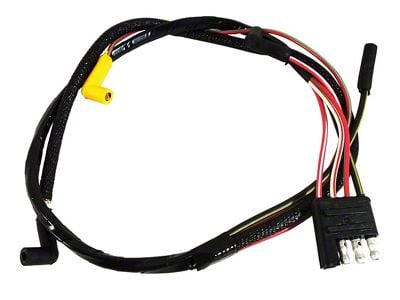 Engine Gauge Feed Wiring from Firewall (67-68 Small Block V8 Mustang w/ A/C)