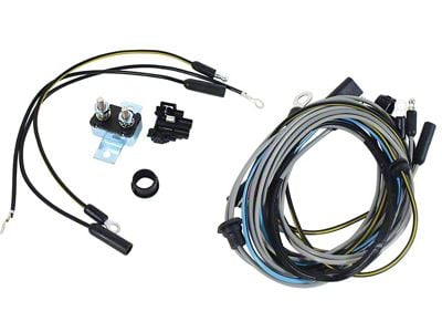 CA Fog Light Wiring Conversion Kit (64-65 Mustang w/ Instrument Warning Light)