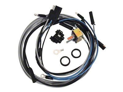 CA Fog Light Wiring Conversion Kit (1967 Mustang, Excluding GT)