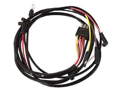 CA Gauge Feed Harness (1965 I6 Mustang w/ Gauges & 3-Speed Heater Motor)