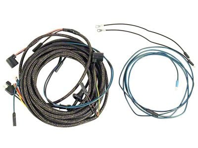 CA Tail Light Wiring Harness with Boots (1966 Mustang Fastback)