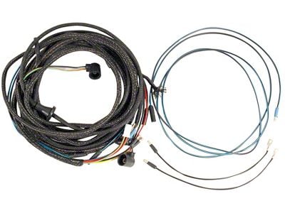 CA Tail Light Wiring Harness with Boots (1965 Mustang Fastback)