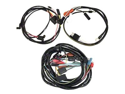 CA Wiring Harness (1965 I6 Mustang w/ Warning Lights & 2-Speed Heater Motor)