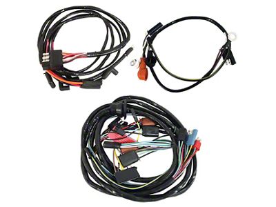 Wiring Harness (1965 V8 Mustang w/ Warning Lights & 2-Speed Heater Motor)