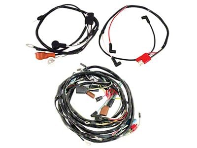 CA Wiring Harness (1967 289 V8 Mustang GT w/ Fog Lights & Tachometer)