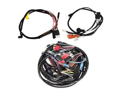 CA Wiring Harness (1968 289/302 V8 Mustang w/ A/C, Fog Lights & Tachometer)